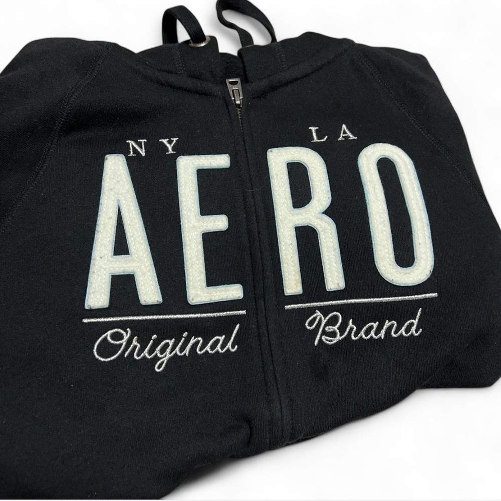 Aeropostale Black Jean Jacket